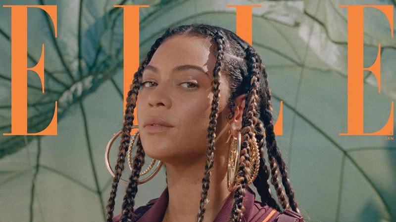 Beyoncé na capa da revista Elle de janeiro de 2020 - Melina Matsoukas/Elle