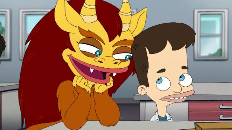 Série derivada será baseada nos monstros de um dos episódios de Big Mouth - Reprodução/Netflix