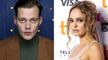 Bill Skarsgård será protagonista em "Nosferatu" de Robert Eggers"; Lily-Rose Depp negocia papel - Divulgação/Getty Images: Rich Polk/Emma McIntyre