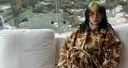 Billie Eilish em publicação nas redes sociais - Instagram