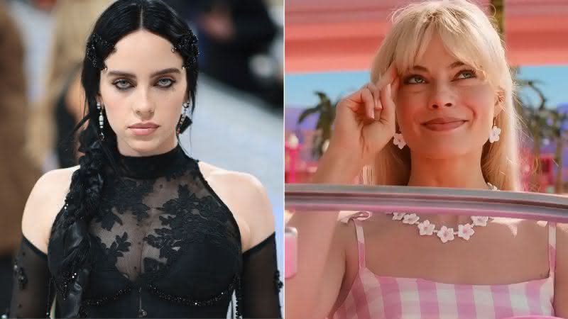 Billie Eilish anuncia "What Was I Made For?", que estará na trilha sonora de "Barbie" - Dimitrios Kambouris/Getty Images - Divulgação/Warner Bros. Pictures