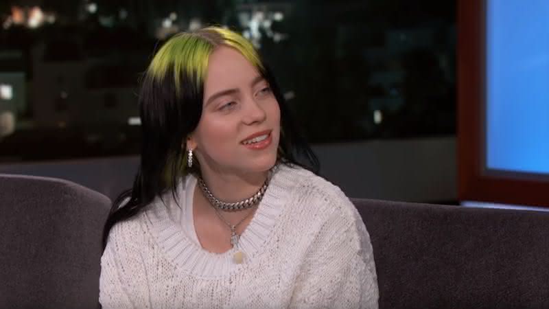 Billie Eilish em entrevista para o Jimmy Kimmel - YouTube