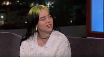 Billie Eilish em entrevista para o Jimmy Kimmel - YouTube