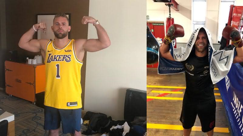 Billy Joe Saunders em publicação nas redes sociais - Instagram