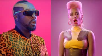 will.i.am e Anitta no clipe de eXplosion - Reprodução/YouTube