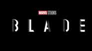 Logo oficial do filme "Blade" - Divulgação/Marvel Studios