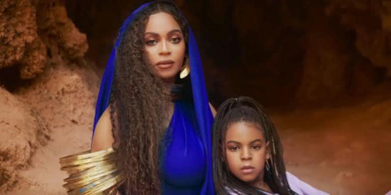 Beyoncé e Blue Ivy - Reprodução/YouTube