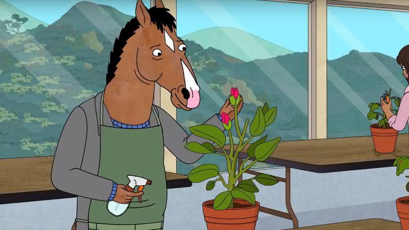 Cena da sexta temporada de BoJack Horseman - Reprodução/YouTube