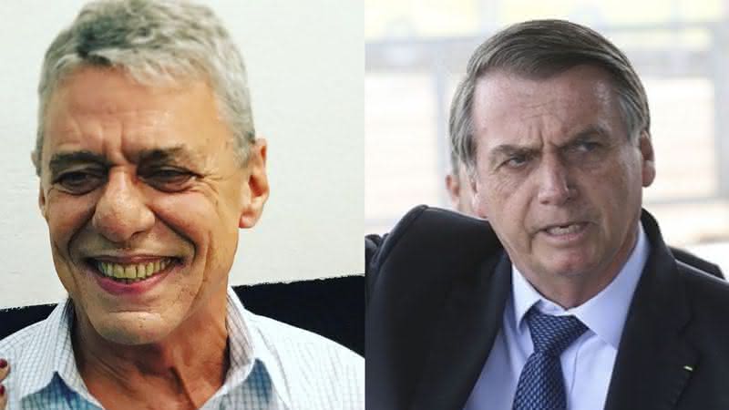 Chico Buarque e Jair Bolsonaro - Instagram