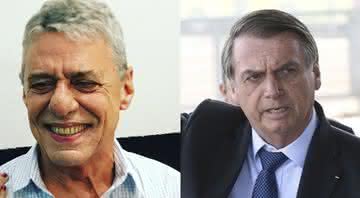 Chico Buarque e Jair Bolsonaro - Instagram