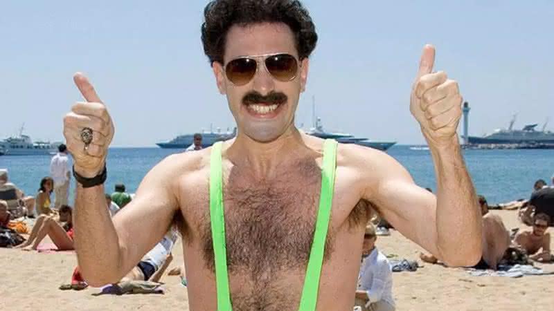 Sacha Baron Cohen como protagonista em Borat 2 - Divulgação/Amazon Prime Video