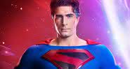 Traje de Brandon Routh para o crossover Crise Nas Infinitas Terras - Divulgação/CW