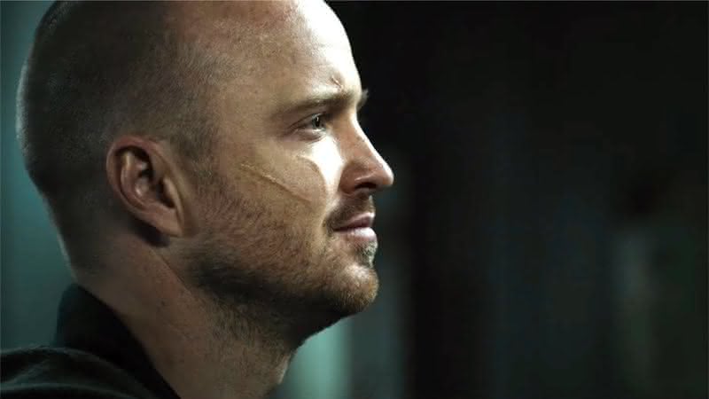 Aaron Paul em pôster do filme - Reprodução/YouTube