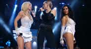 Britney, Madonna e Christina Aguilera no VMA 2003. Crédito: Reprodução/YouTube