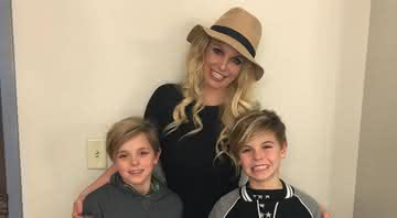 Britney e seus filhos - Reprodução/Instagram