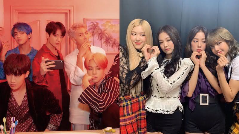 BTS e Blackpink estão na lista de melhores lançamentos - Reprodução/Instagram