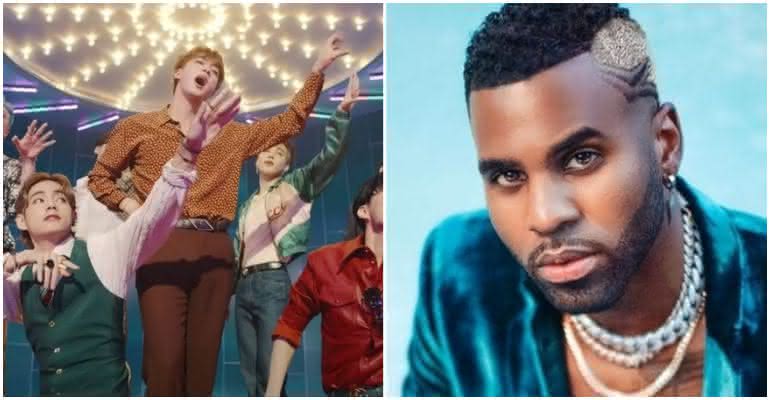 BTS confirmou o lançamento de "Savage Love Remix", colaboração com Jason Derulo - Reprodução/YouTube/Instagram