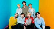 BTS em foto para o iHeartRadio - Reprodução/iHeartRadio