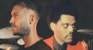 The Weeknd e Calvin Harris em promocional de novo single - Divulgação/Sony Music