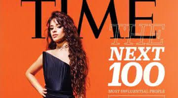 Camila Cabello como capa da revista TIME - Divulgação