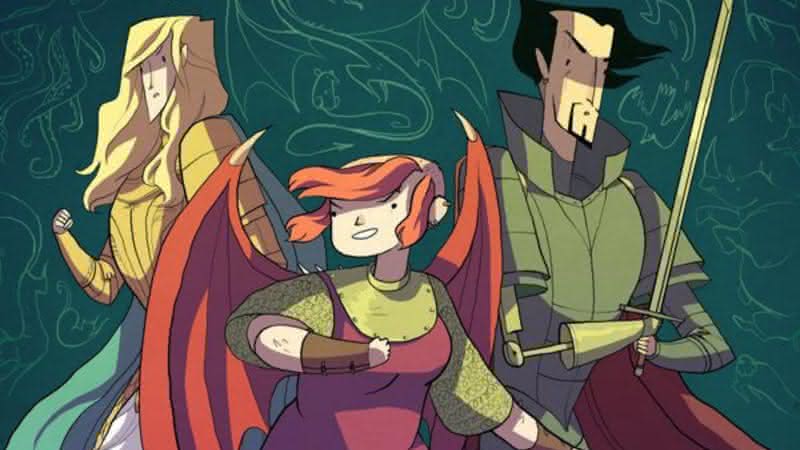 "Nimona" é escrito por Noelle Stevenson - Divulgação/Intrinseca