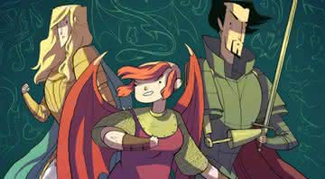 "Nimona" é escrito por Noelle Stevenson - Divulgação/Intrinseca