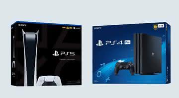 Consoles disponíveis na Amazon - Divulgação/Amazon