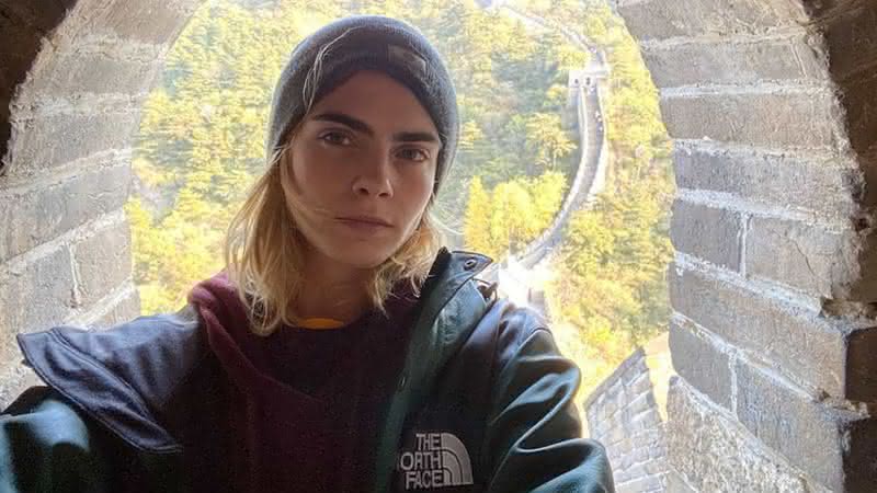 Cara Delevingne em foto nas suas redes sociais - Instagram