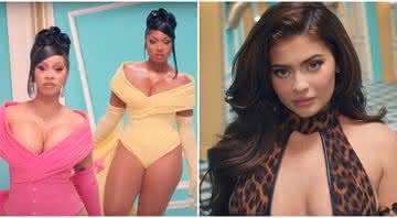 Cardi B defendeu Kylie Jenner após fãs pedirem a remoção dela do clipe de WAP, parceria com Megan Thee Stallion lançada na sexta-feira (7) - Reprodução/YouTube