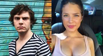 Evan Peters e Halsey - Reprodução/Instagram