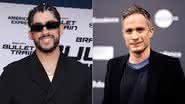 "Cassandro" terá beijo gay entre rapper Bad Bunny e Gael García Bernal - Divulgação/Getty Images: Jon Kopaloff / Frazer Harrison