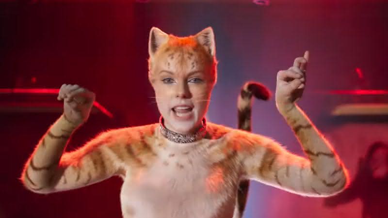 Taylor Swift no novo trailer de Cats - Reprodução/YouTube