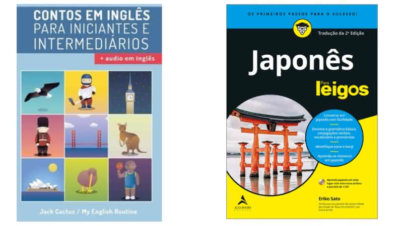 6 livros didáticos para aprender outra língua com praticidade - Reprodução/Amazon