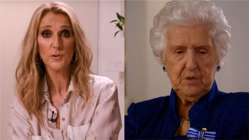 Céline Dion falou sobre a morte da mãe, Thérèse, que faleceu aos 92 anos na última quinta-feira (16) - Reprodução/YouTube