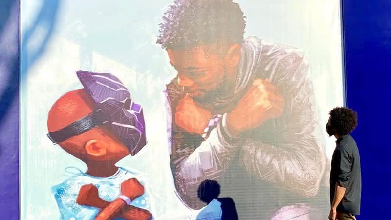 Chadwick Boseman ganhou uma homenagem da Disney - Reprodução/Instagram