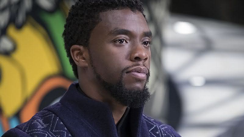 Chadwick Boseman como Pantera Negra - Divulgação/Marvel