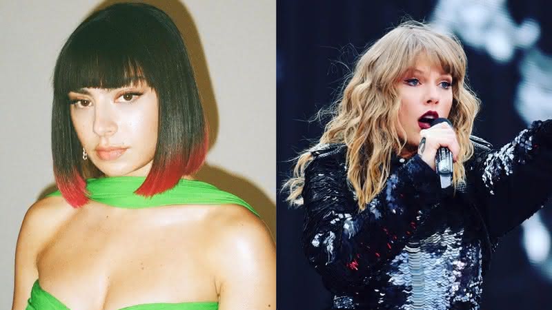 Charli XCX e Taylor Swift - Reprodução/Instagram