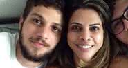 Chay Suede e Herica Godoy em foto publicada no perfil da mãe - Instagram