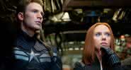 Scarlett Johnsson e Chris Evans contracenaram ao longo da "Saga do Infinito" - Divulgação/Marvel Studios