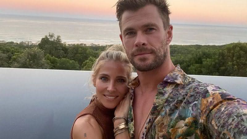 Chris Hemsworth e sua esposa, Elsa Pataky - Reprodução/Instagram