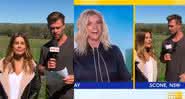 Chris Hemsworth em durante transmissão ao vivo no The Today Show - Reprodução/Twitter