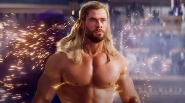 Chris Hemsworth em "Thor: Amor e Trovão" - Divulgação/Marvel Studios