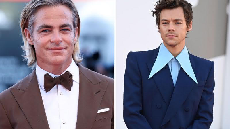 Chris Pine revela se Harry Styles cuspiu nele durante exibição de “Não Se Preocupe, Querida” - Reprodução: Zunino Celotto/Kate Green/Getty Images