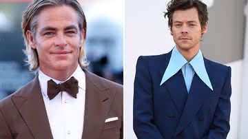 Chris Pine revela se Harry Styles cuspiu nele durante exibição de “Não Se Preocupe, Querida” - Reprodução: Zunino Celotto/Kate Green/Getty Images