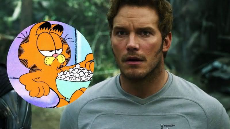 Chris Pratt, de "Guardiões da Galáxia", viverá o gato Garfield em uma nova animação - Reprodução/Marvel Studios