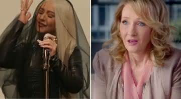 Christina Aguilera zomba de J. K. Rowling, autora de "Harry Potter", em especial do Amazon Prime Video, "Yearly Departed" - Reprodução/YouTube