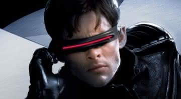 James Marsden como o ciclope no filme dos X-Men - Reprodução/20th Century Fox