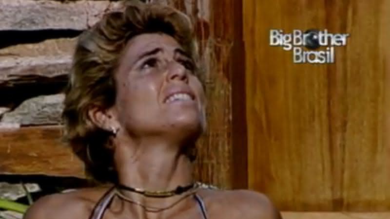 Cida Moraes na casa do BBB2 - Globo