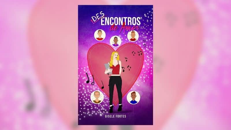 Terceiro romance de Gisele Fortes, "Desencontros de amor" narra fracassos amorosos da protagonista - Reprodução/Amazon