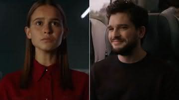 Clara Rugaard e Kit Harington serão os protagonistas de "Mary's Monster" - Divulgação/Netflix/Prime Video